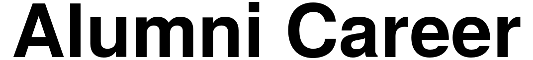 Alumni Career